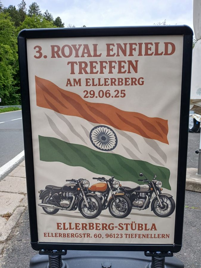 Royal Enfield Treffen Ellerberg