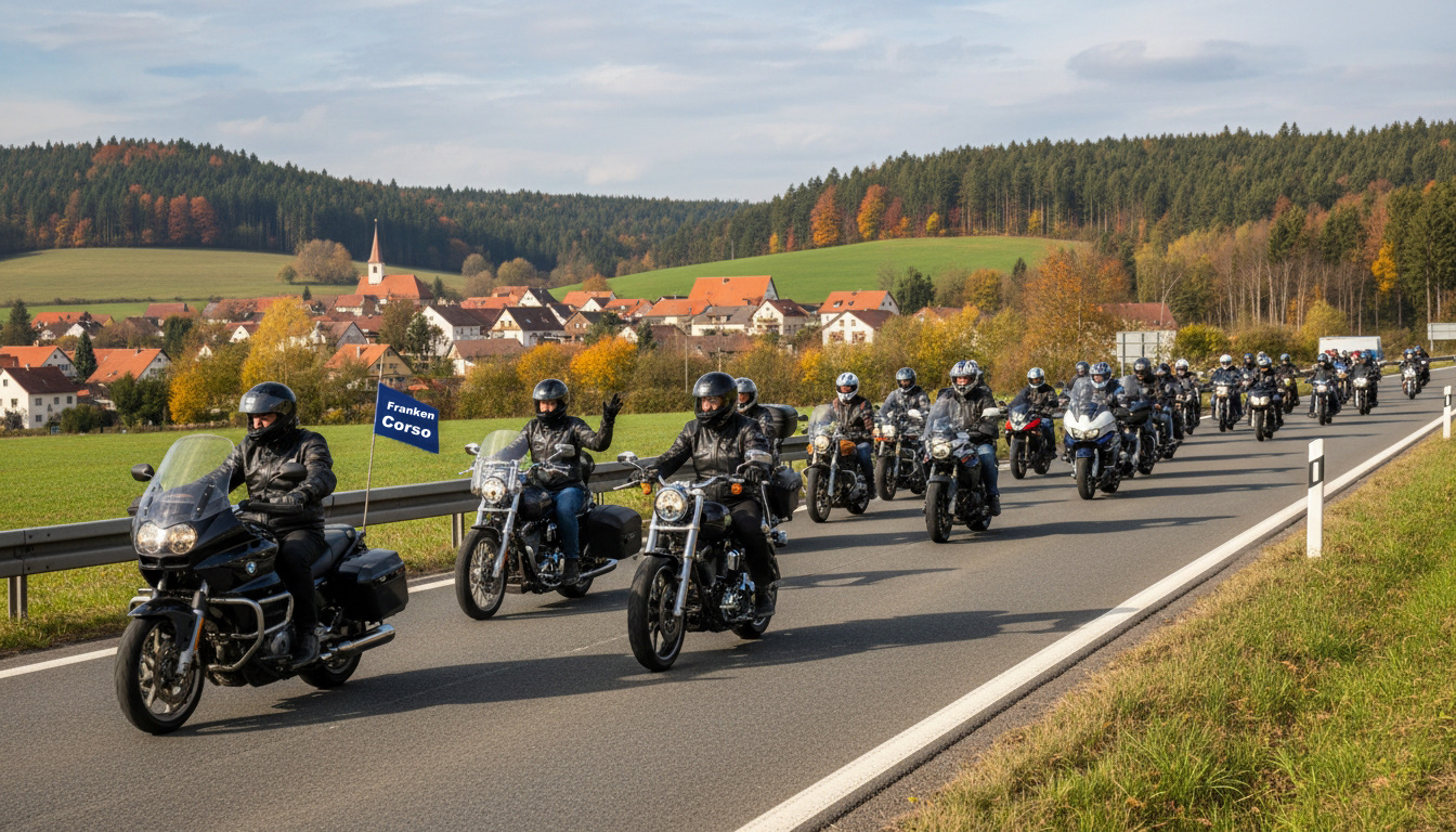 Motorradcorso Coburg